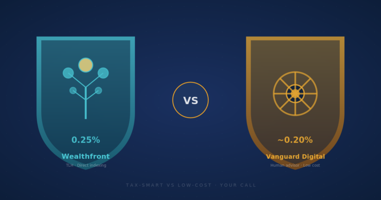 Wealthfront vs Vanguard Digital Advisor comparison 2026