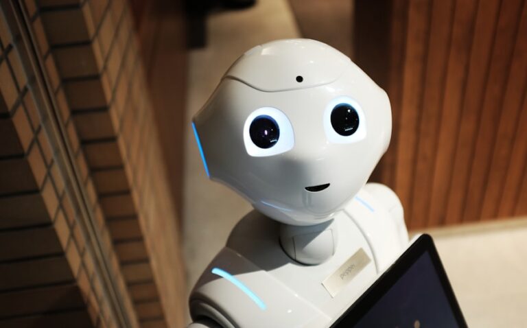 Robot representing automated investing
