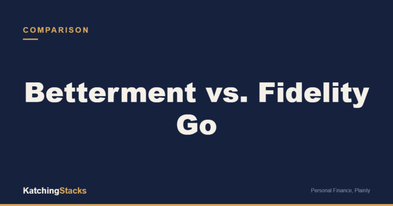 Betterment vs. Fidelity Go